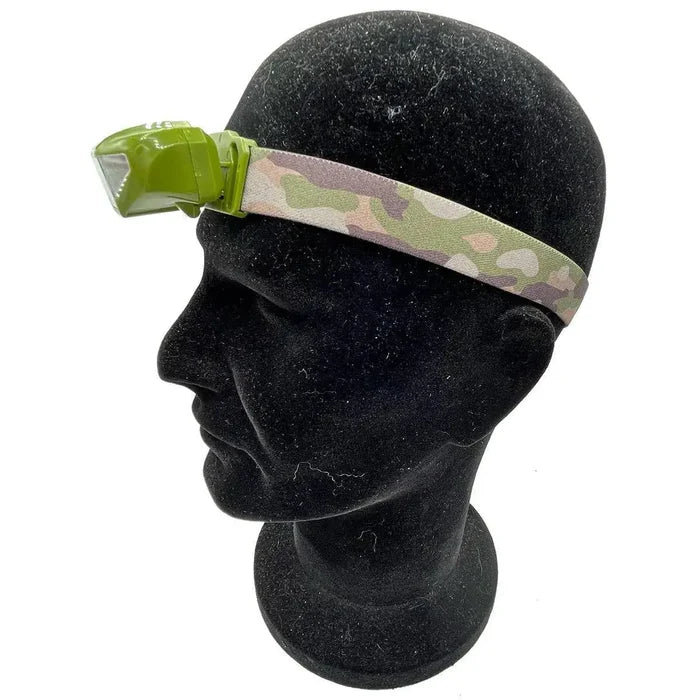 Silverpoint Infantry Head Torch with Red/Light Light - John Bull Clothing  from  John Bull Clothing