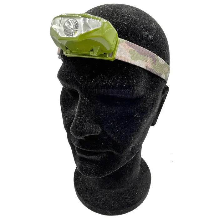 Silverpoint Infantry Head Torch with Red/Light Light - John Bull Clothing  from  John Bull Clothing