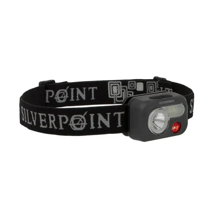 Silverpoint Scout XL220R Rechargeable Head Torch with Red Light - John Bull Clothing  from  John Bull Clothing