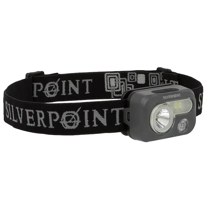 Silverpoint Scout XL220R Rechargeable Head Torch with Red Light - John Bull Clothing  from  John Bull Clothing