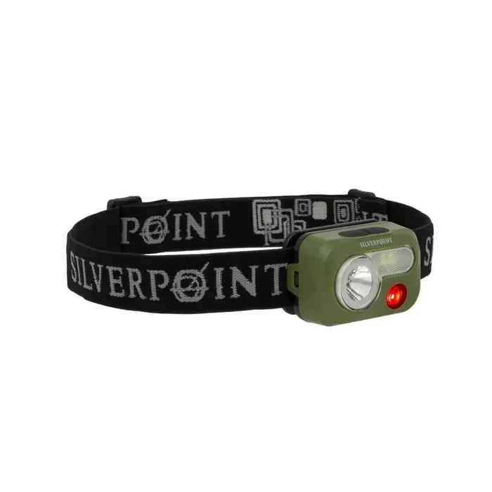 Silverpoint Scout XL230 LED Headtorch with Red Light - John Bull Clothing  from  John Bull Clothing