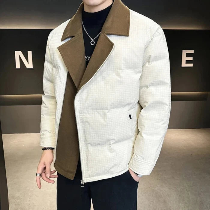 Slim cotton jacket - AntoniosClothing - WHITE