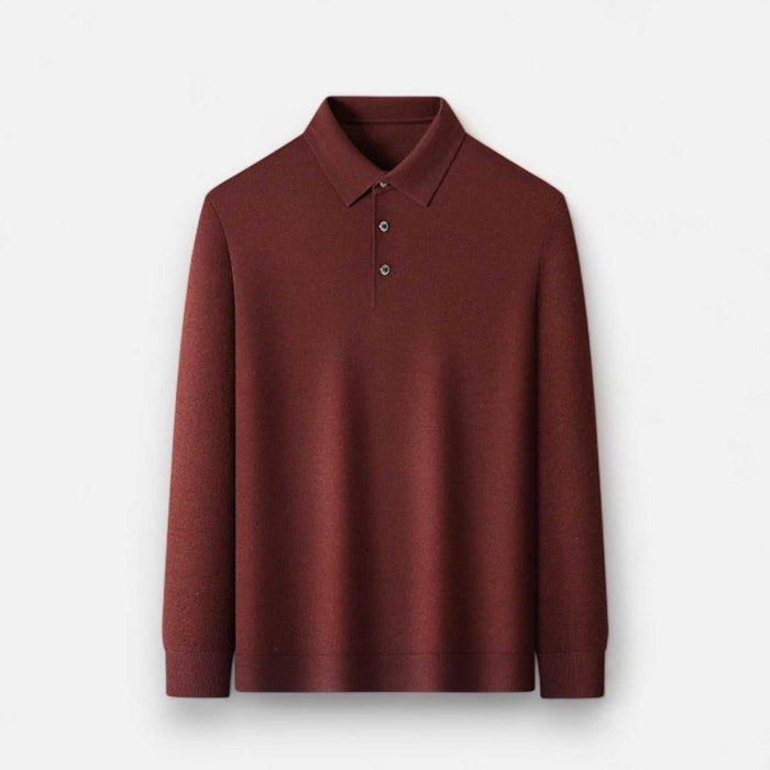 Slim fit wool autumn sweater - AntoniosClothing - Blue