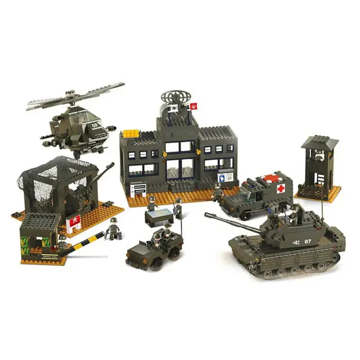 Sluban Army Headquarters Set M38-B7100 - John Bull Clothing  from  John Bull Clothing