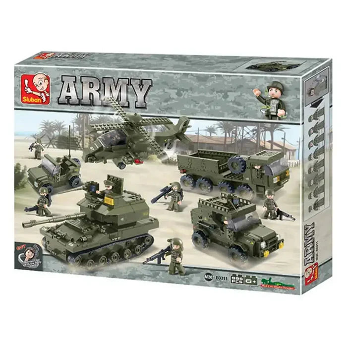 Sluban Army Land Forces Building Blocks Set M38-B0311 - John Bull Clothing  from  John Bull Clothing