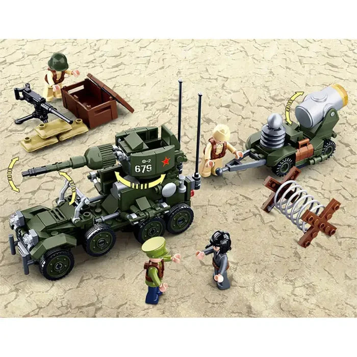 Sluban Army WWII 4in1 Set M38-B0679 - John Bull Clothing  from  John Bull Clothing