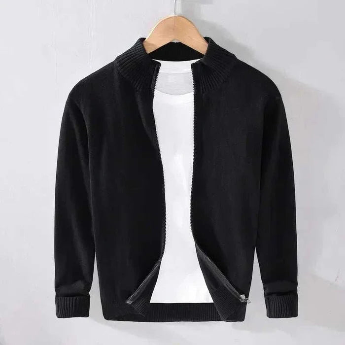 Smart casual cardigan - AntoniosClothing - Black