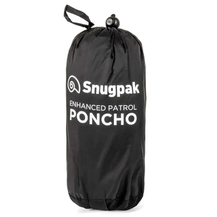 Snugpak Enhanced Patrol Black Poncho - John Bull Clothing  from  John Bull Clothing