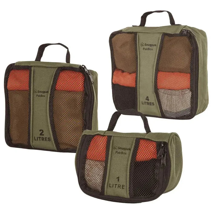 Snugpak Pakbox Olive Green Stash Bag - John Bull Clothing  from  John Bull Clothing