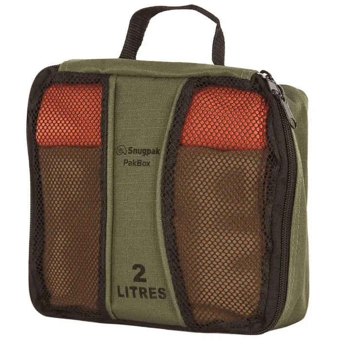 Snugpak Pakbox Olive Green Stash Bag - John Bull Clothing 2 Litre from  John Bull Clothing