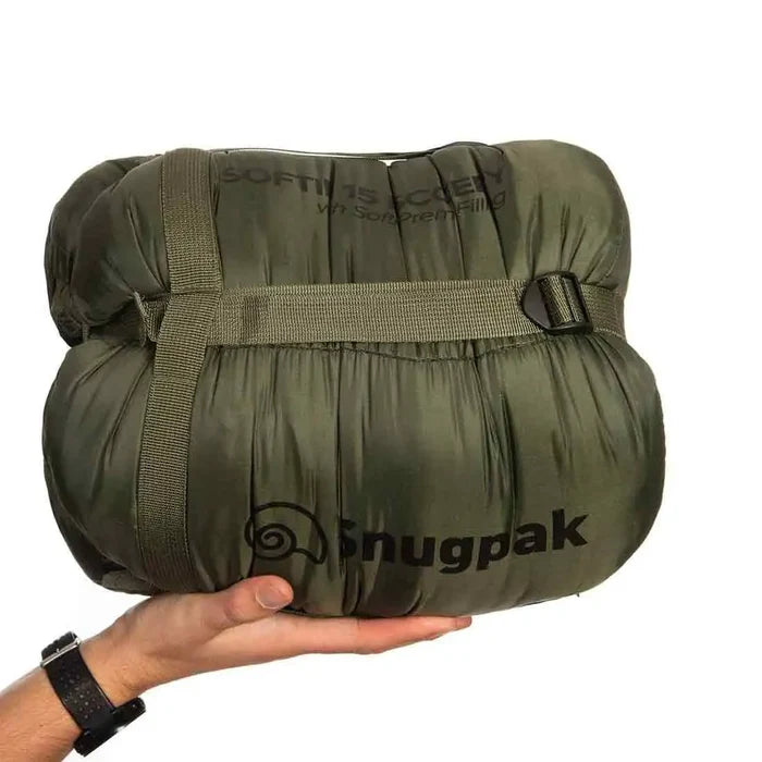 Snugpak Softie 15 Discovery Sleeping Bag Olive Green - John Bull Clothing  from  John Bull Clothing