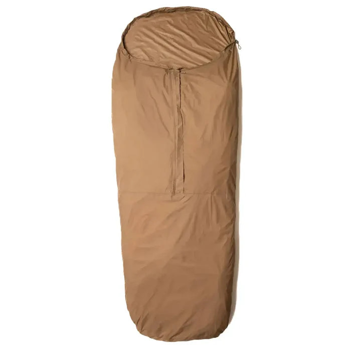 Snugpak Special Forces Waterproof Bivvi Bag WGTE in tan color, designed for military-grade waterproof sleeping protection in outdoor environments. Coyote Tan from  John Bull Clothing
