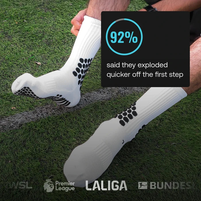Soccer Grip Socks with Cushioned Ankle Protection