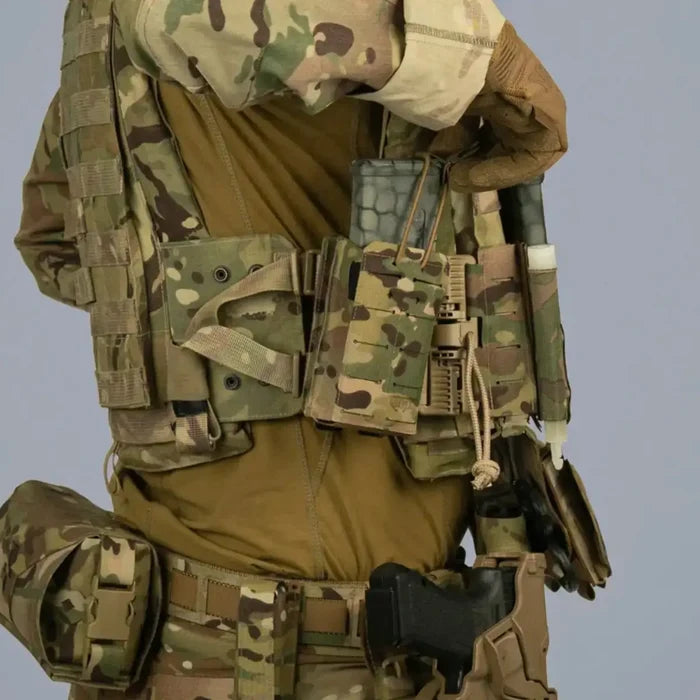 Spectre Single Mag Pouch Multicam with MP2 Insert for weapon accessories  from  John Bull Clothing