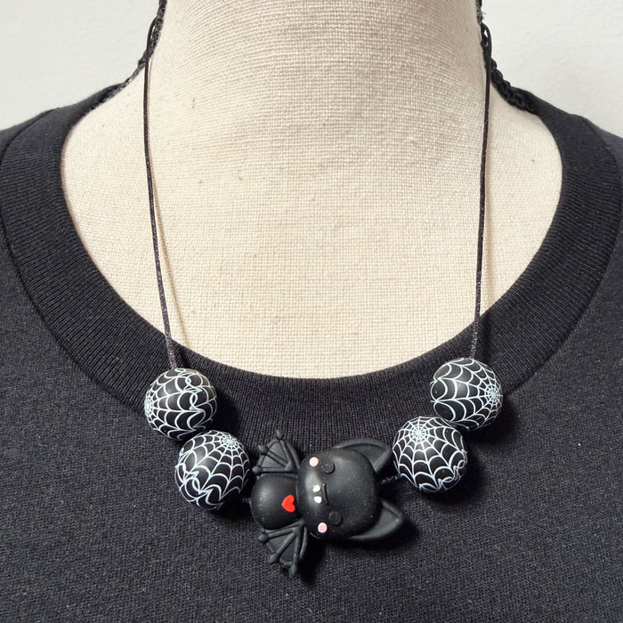Spider Bat Teething Necklace