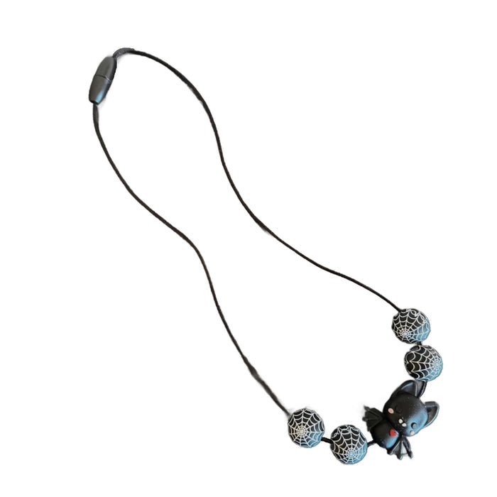 Spider Bat Teething Necklace