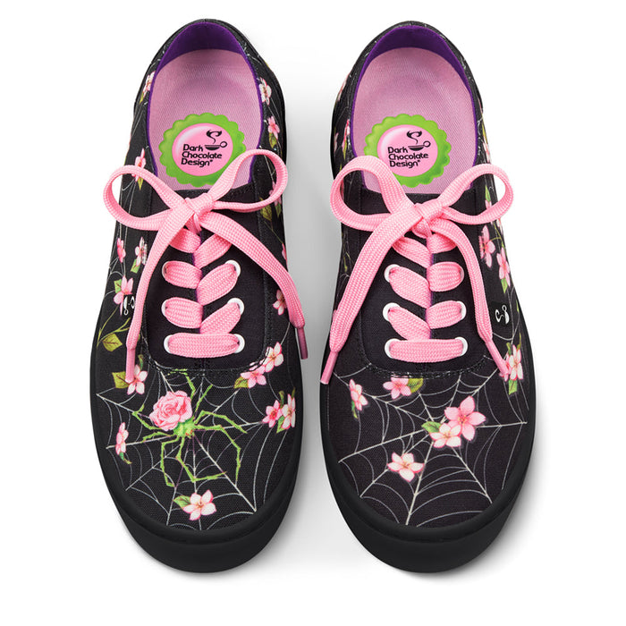 Spider Blossom Women's Casual Sneakers