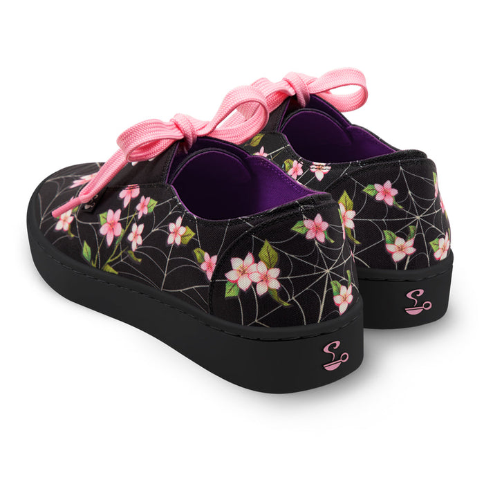 Spider Blossom Women's Casual Sneakers