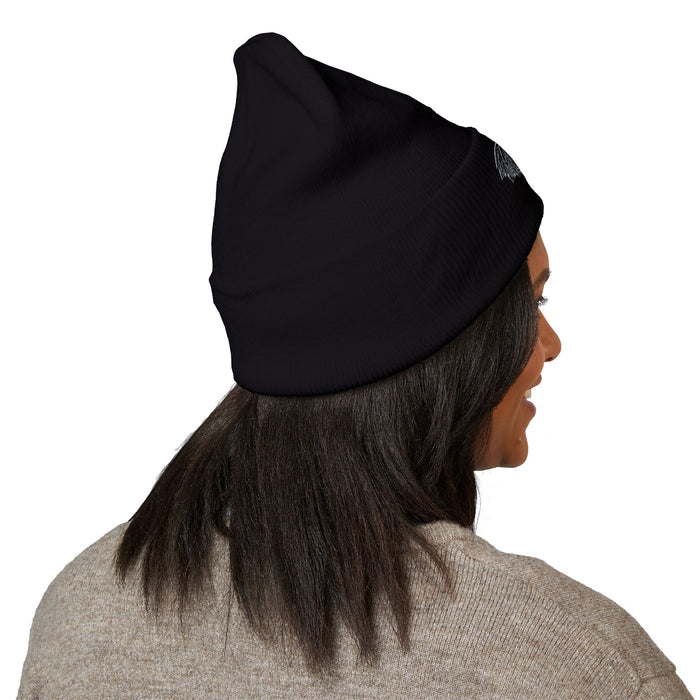 Spooky Bat Cuffed Beanie