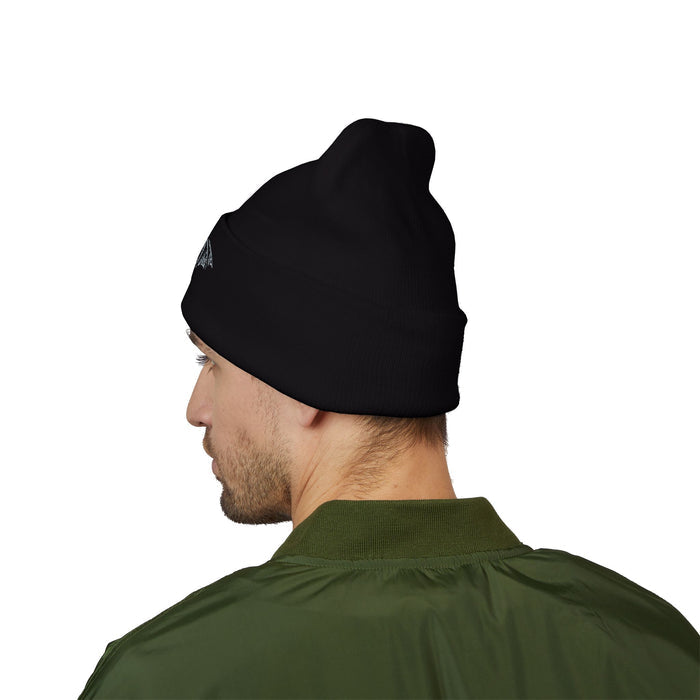 Spooky Bat Cuffed Beanie