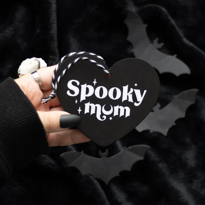 Spooky Mum Sign Decoration