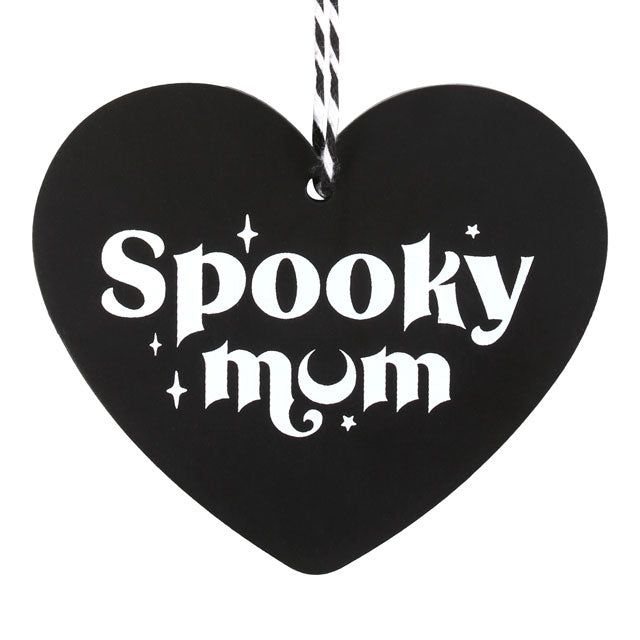 Spooky Mum Sign Decoration