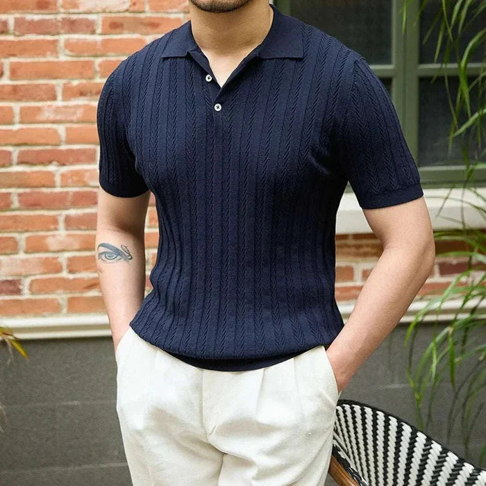 Spring gentleman english t-shirt - AntoniosClothing - Green