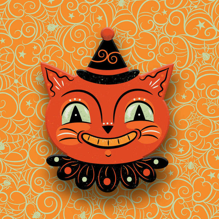 Spunky Copper Cat Brooch by Johanna Parker x Lipstick & Chrome