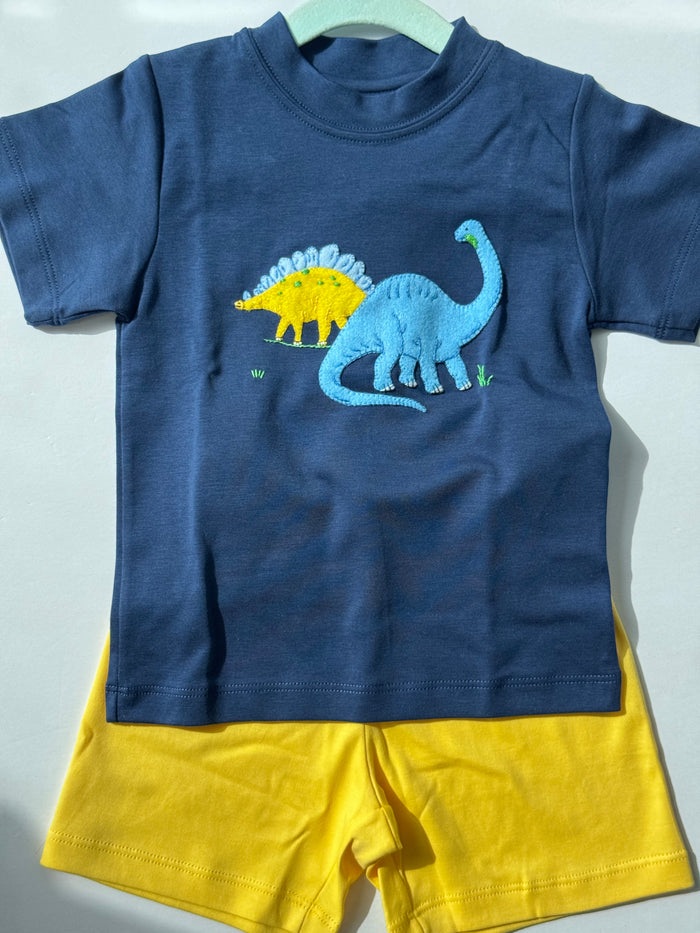 Squiggles - Tee + Short Set - Jurassic Munch