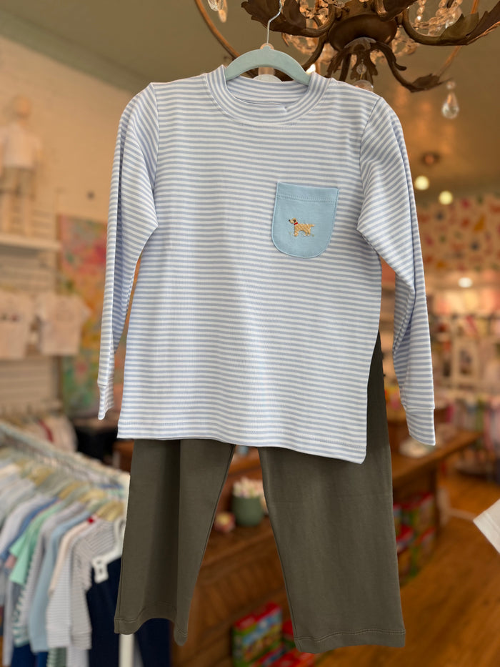 Squiggles - Top + Pant Set - Mini Winston
