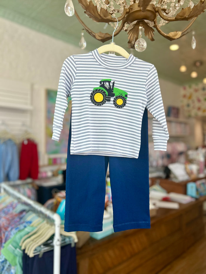 Squiggles - Top + Pant Set - Tractor John