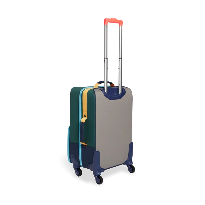 State Bags - Logan Carry-On Suitcase - Green/Navy Colorblock