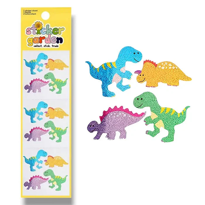 Sticker Garden - Glitter Dinosaurs