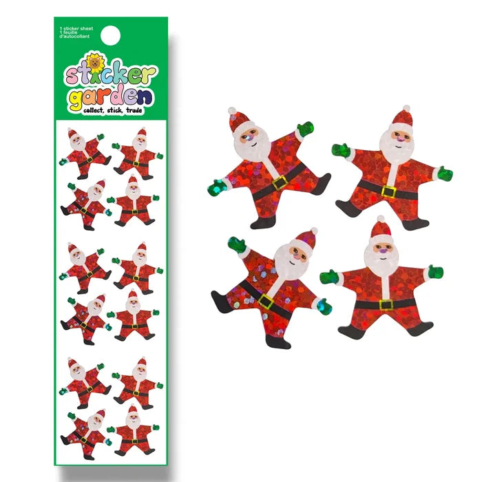 Sticker Garden - Sparkle Santa
