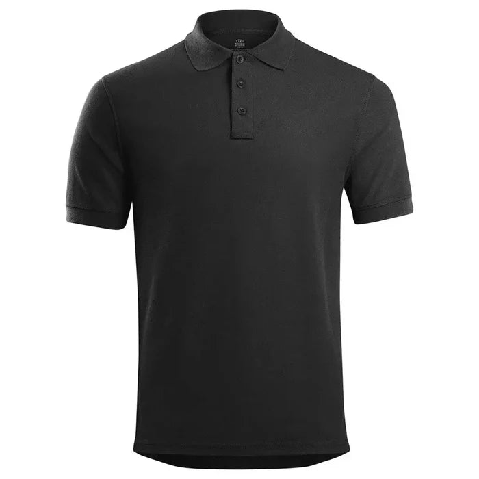 Stoirm Poly Cotton Tactical Polo Shirt PC01 - John Bull Clothing Black from  John Bull Clothing