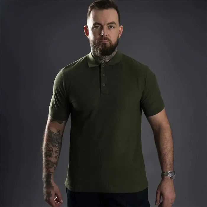 Stoirm Poly Cotton Tactical Polo Shirt PC01 - John Bull Clothing  from  John Bull Clothing