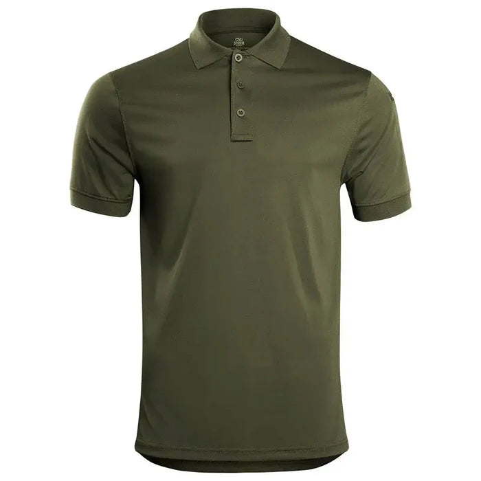 Stoirm Polyester Tactical Polo Shirt P01 - John Bull Clothing Olive Green from  John Bull Clothing