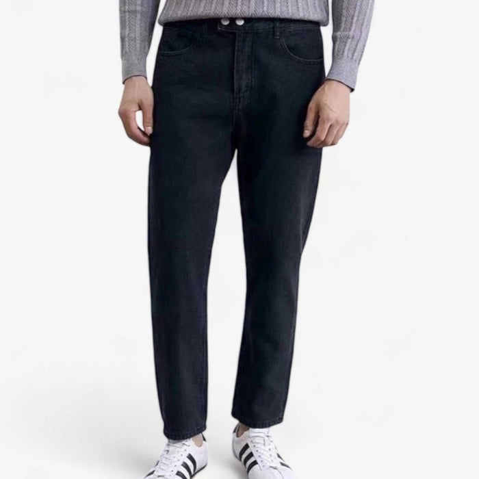 Straight business jeans - AntoniosClothing - Blue