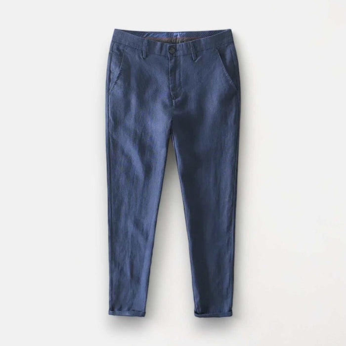 Straight oversize trousers - AntoniosClothing - Royal blue