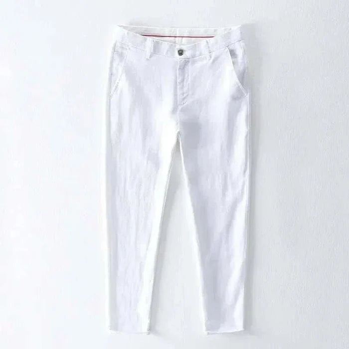 Straight oversize trousers - AntoniosClothing - White