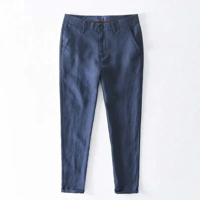 Straight oversize trousers - AntoniosClothing - Royal blue