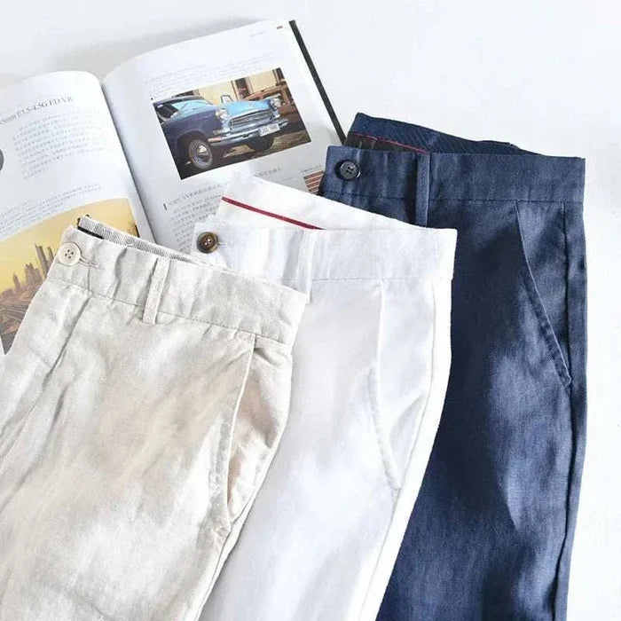 Straight oversize trousers - AntoniosClothing - Royal blue