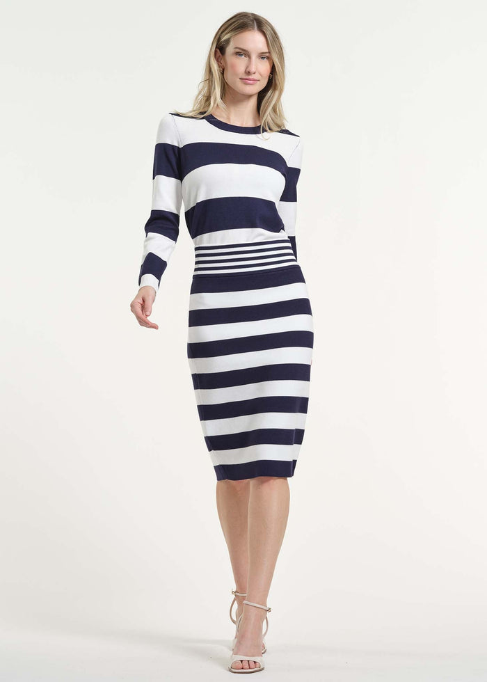 Striped Knit Skirt