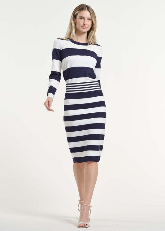 Striped Knit Skirt