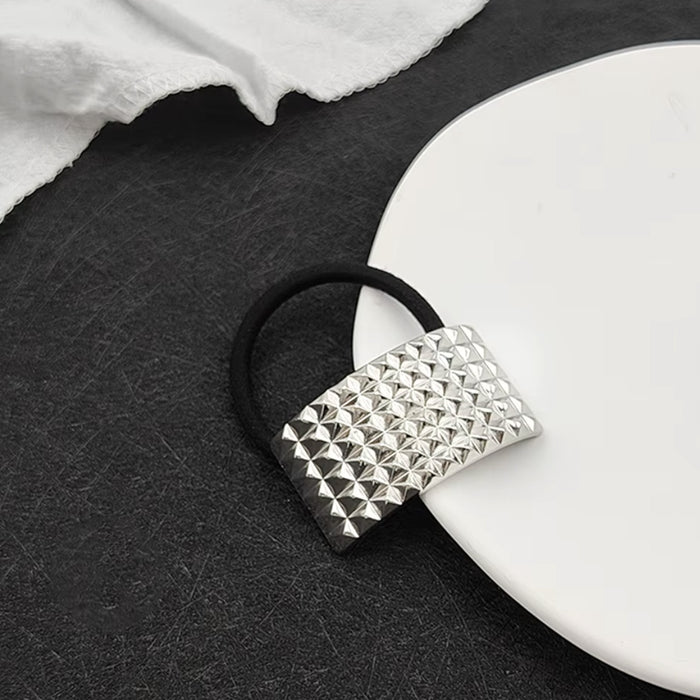 Studded Hair Tie Ponytail Holder