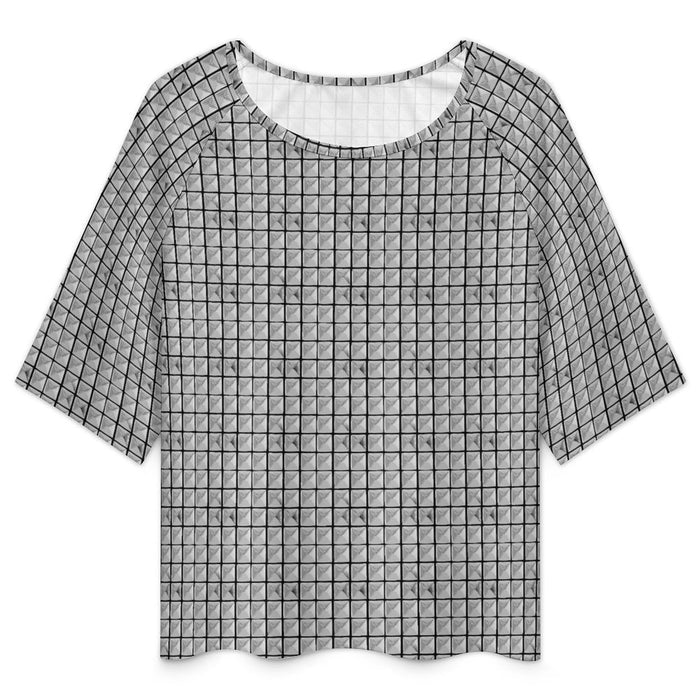 Studded Off the Shoulder T-Shirt (Adults) - PRE ORDER