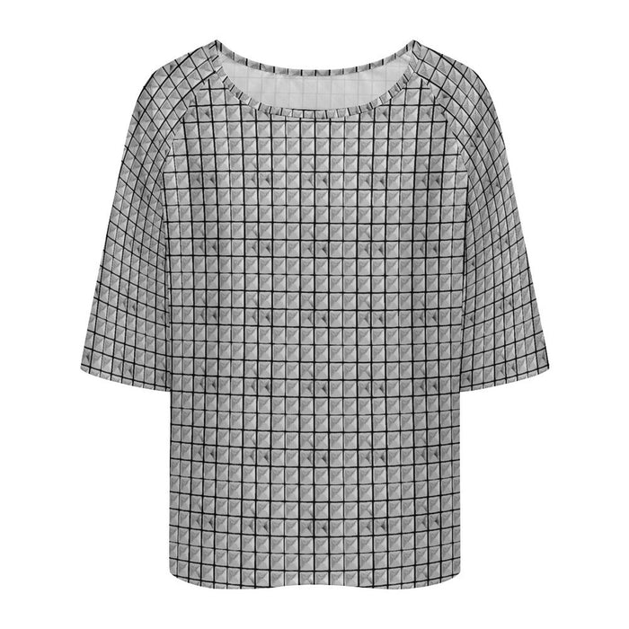 Studded Off the Shoulder T-Shirt (Adults) - PRE ORDER