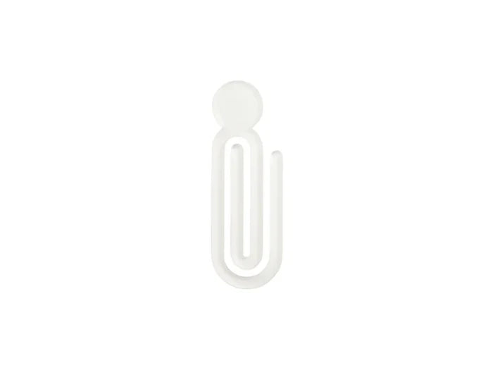 Sublimation Acrylic Paper Clips(Round head shape,3.3*9.6*0.4cm)