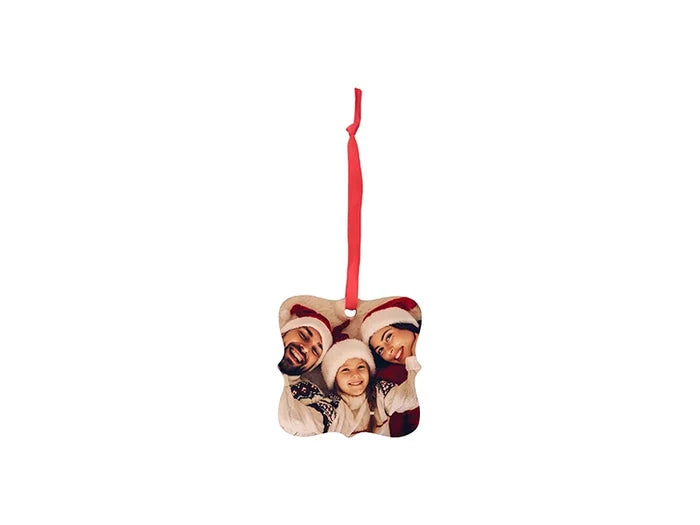 Sublimation Plywood Christmas Ornament (Lace)