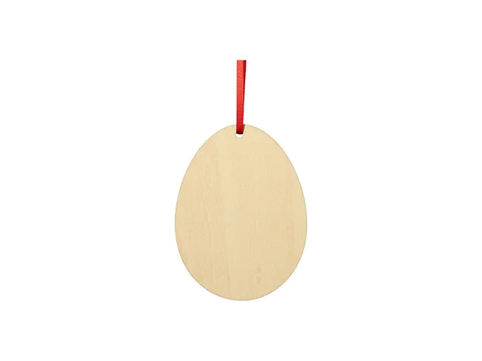 SublimationBlanks Double-sided Plywood Ornament (Easter Egg)
